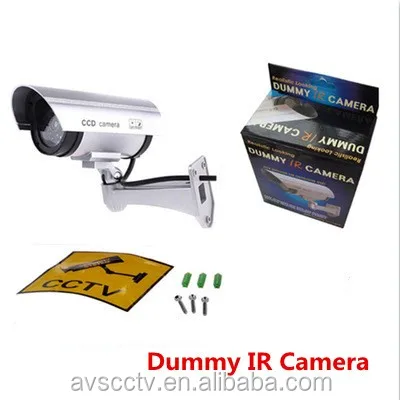 Not-real Security Camera Dummy IR Camera for Outdoor/Indoor Use Bullet Style