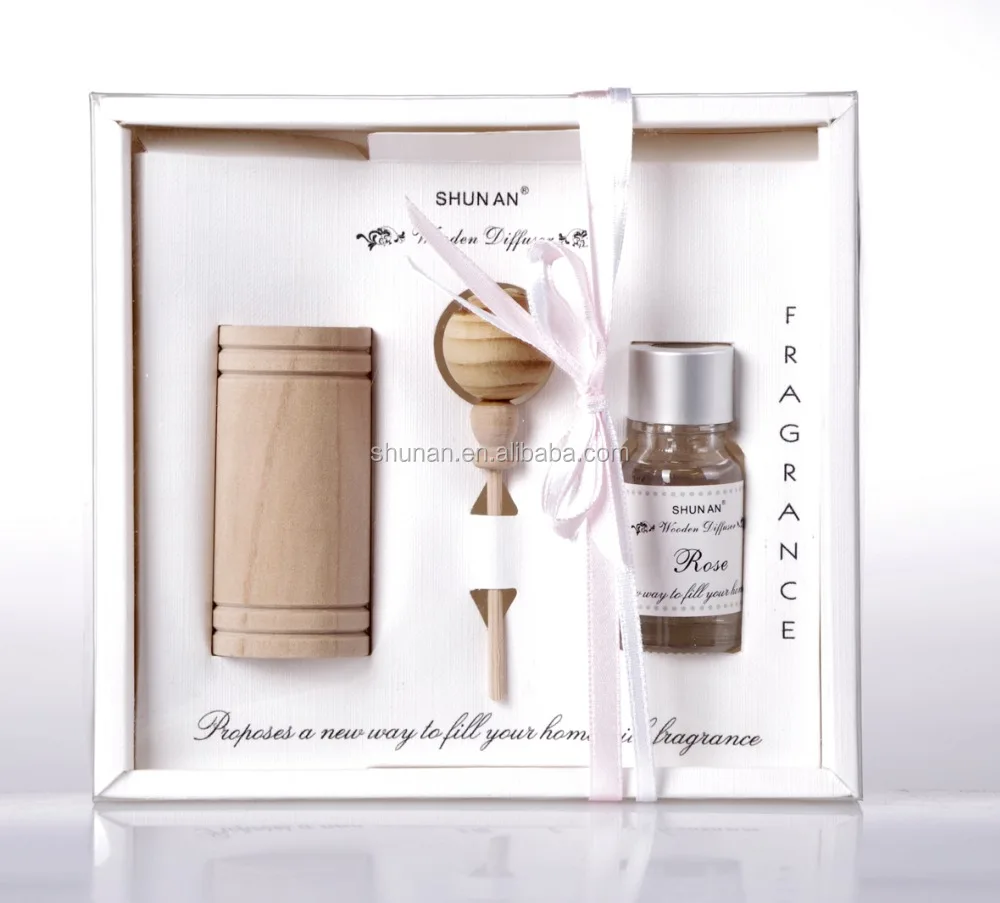 Newest Design Wood Aroma Diffuser With Wooden Lollipop