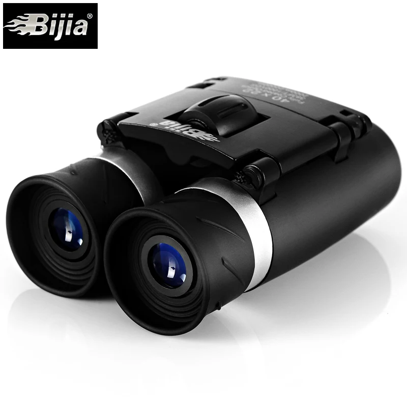 BIJIA 8x22 mini folding toy binoculars professional telescope opera glasses for hunting travel