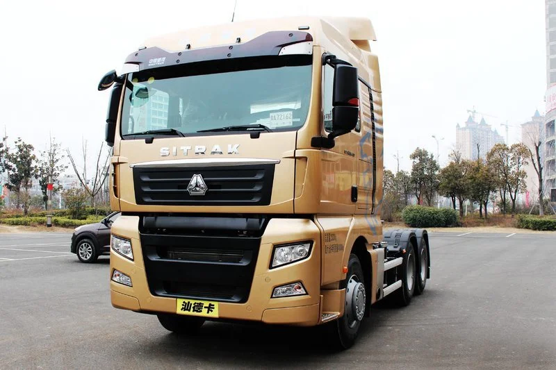 Sinotruk sitrak c7h new heavy duty 6x4 manual transmission tractor truck