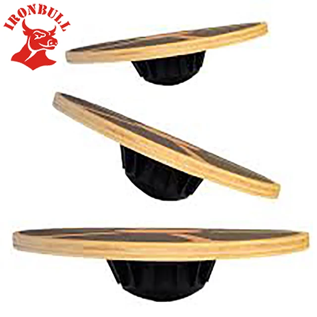 Hot Sale Train Good Fitness Balance Board Wood