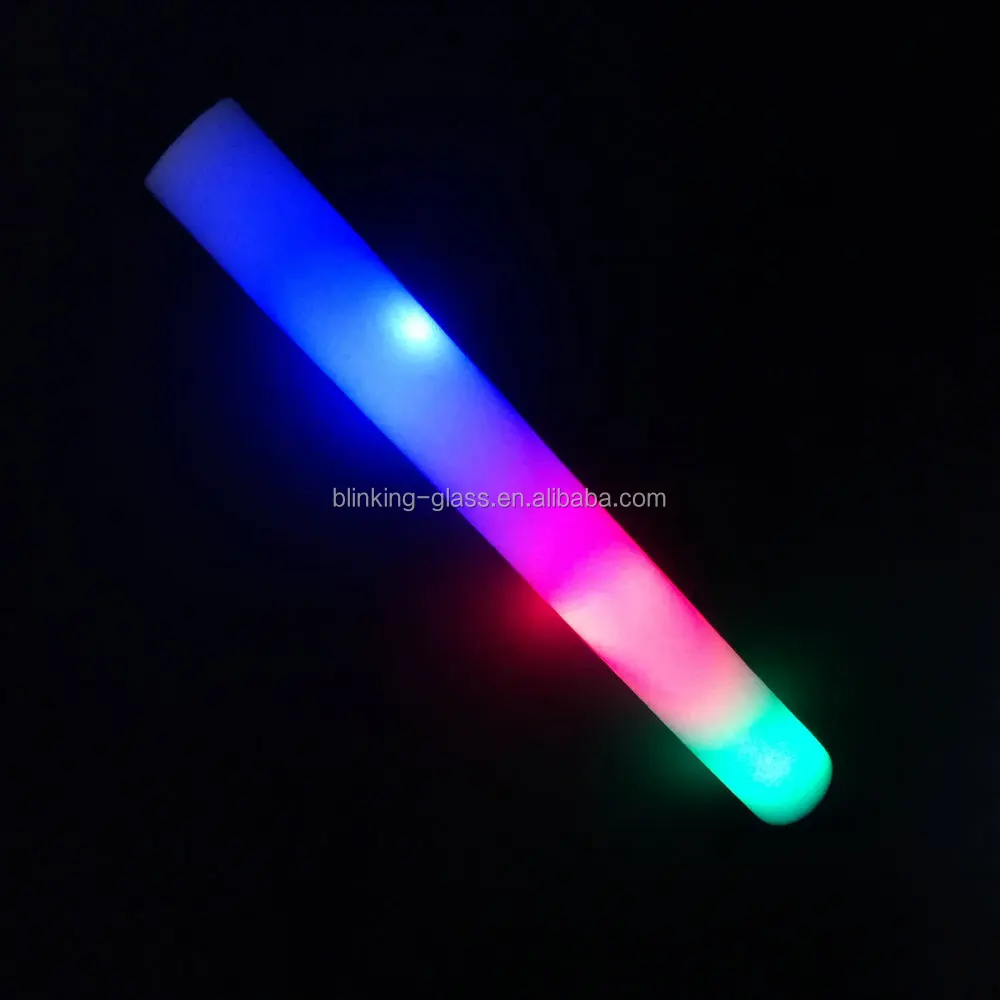 Colorful glow stick,foam light sticks,biodegradable glow stick