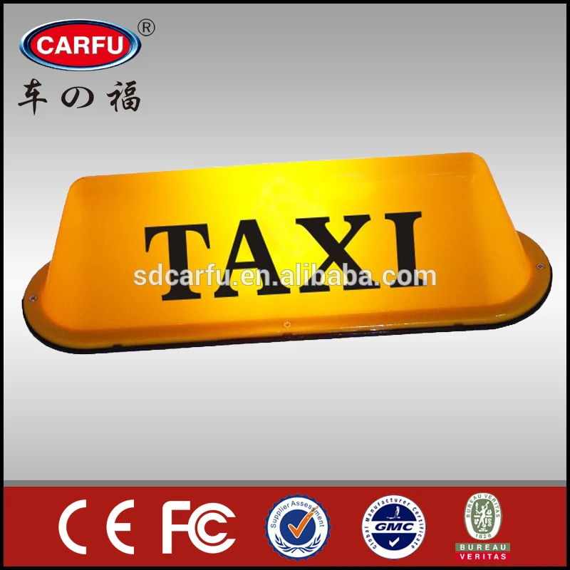 новый светодиодный автомобиля такси верхний знак света лампа крыше магнитная белая цвет