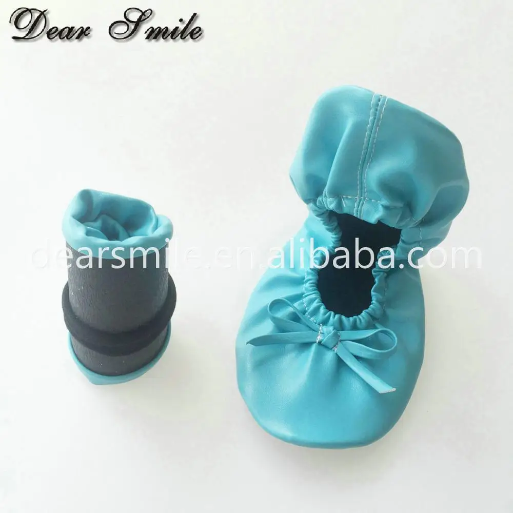 2023 New ladies most comfortable ballet flats soft ballet flat folding ballerina slipper