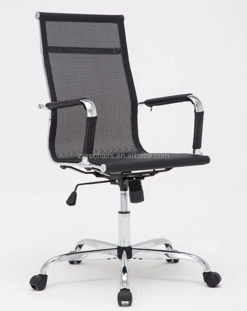 commercial mesh office comfortable executive visitor computer chair wholesales with swival casters