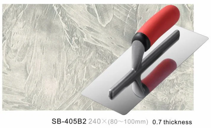 Сглаживающий штукатурный шпатель для строительства, резиновый Венецианский штукатурный шпатель из нержавеющей стали для бетона