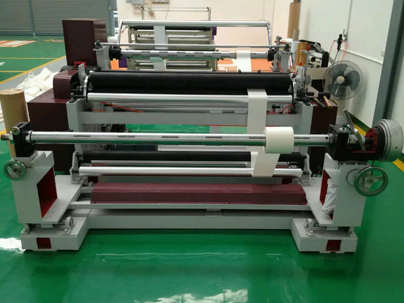 Horizontal Slitting and Rewinding Machine for paper roll Factory price 1600mm