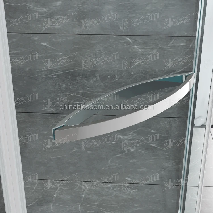 Hangzhou Цветущая Поворотная ванная комната Закрытая сборная Стекловолоконная свободно стоящая Роскошная стеклянная душевая кабина