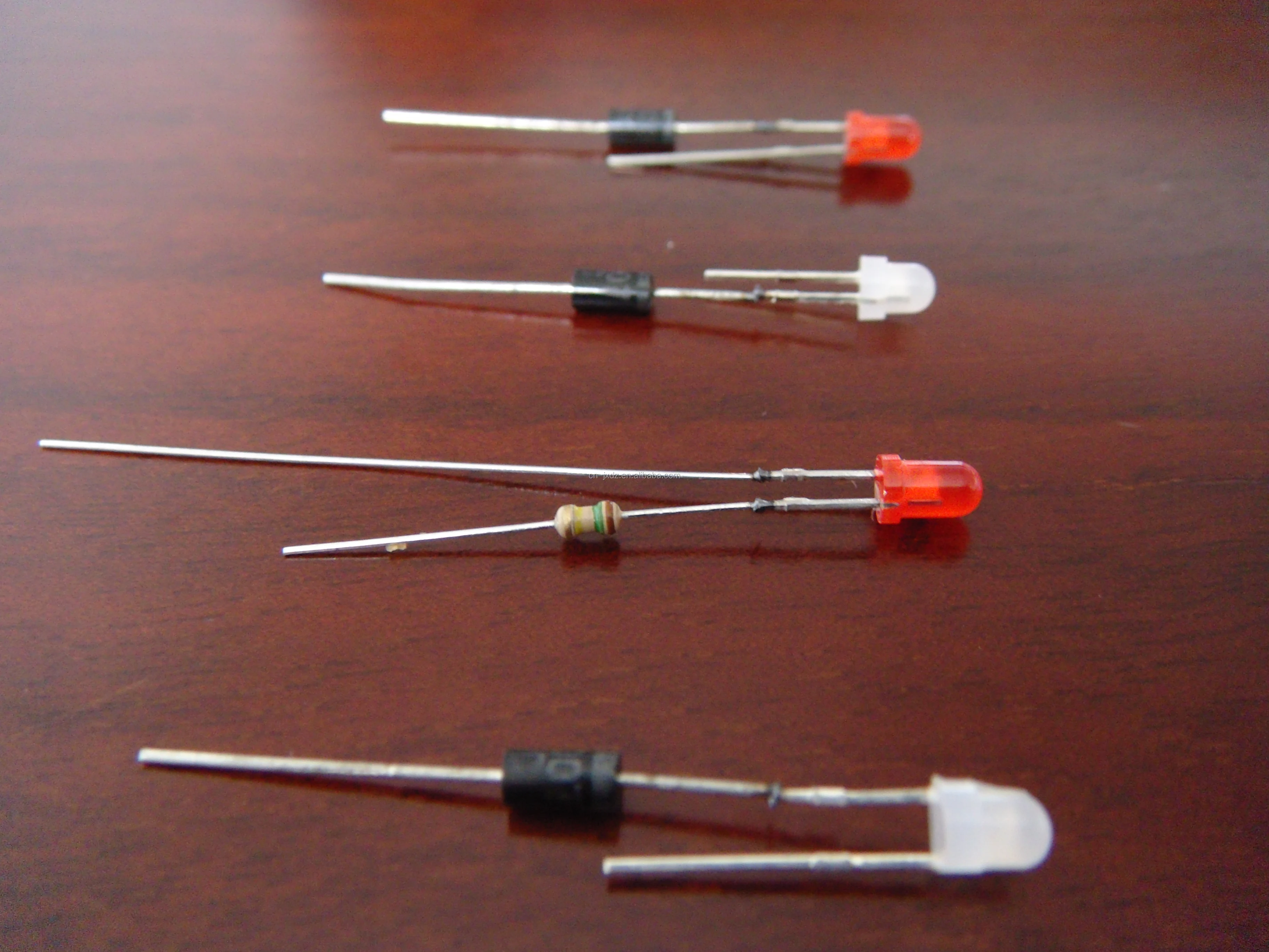 LED  with RESISTOR