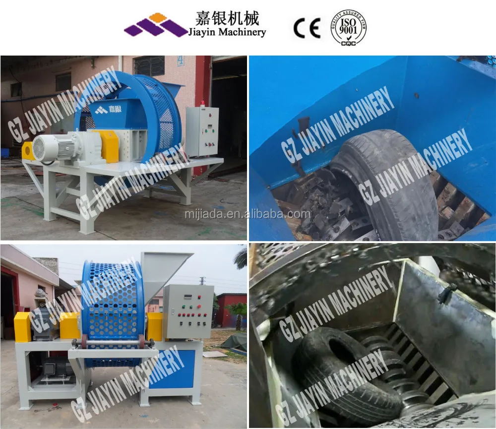 Large Two Shaft Waste Shredder/ Waste Shredding Crusher Machine for garbage