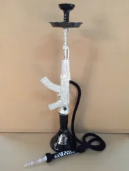 Handmade Diamond AK47 hookah shisha by Original design Gangasta hookah shooter gun hookah