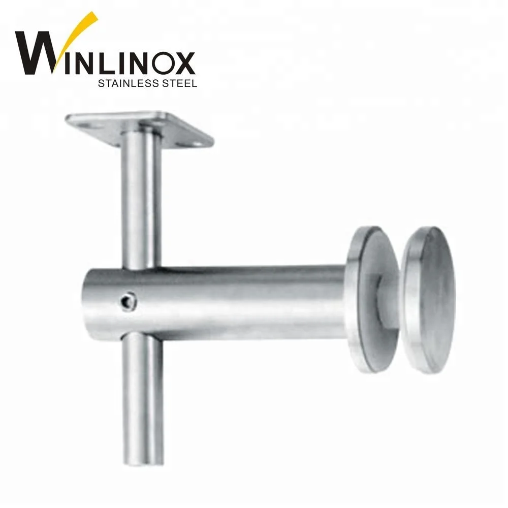Heavy-duty Commercial Hand Rail Hardware, Removable Handrail Bracket for Wall/Glass/ Post Mounted