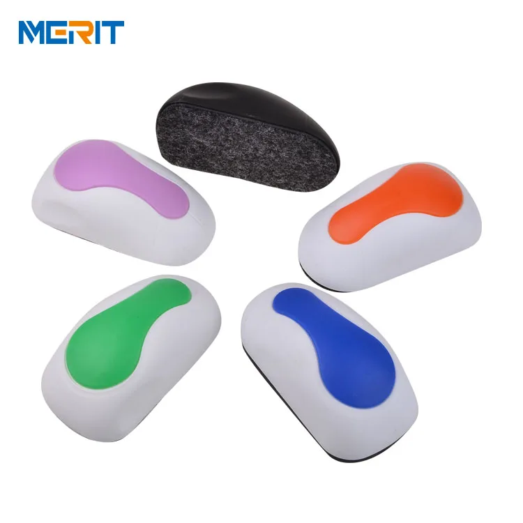 
Office school supplies colourful mouse shape magnetic whiteboard dry felt erase chalkboard for sale 