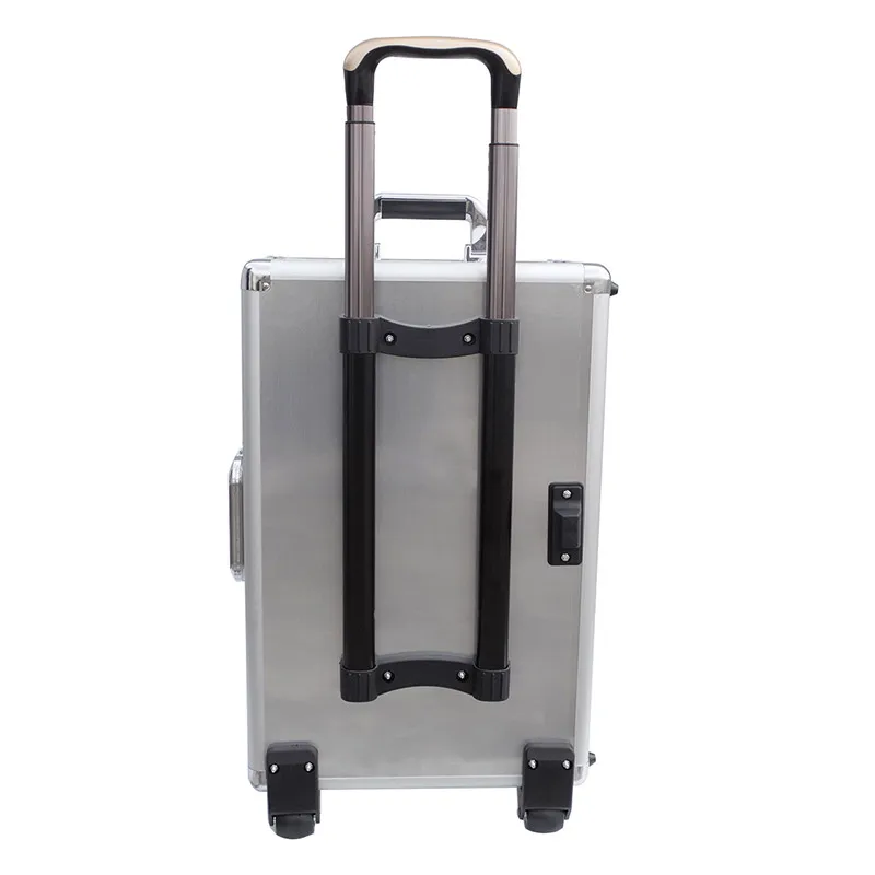 Алюминиевый кейс чемодан на колесах для DJI Phantom 3 Профессиональных Стандартов Заранее rc drone мультикоптер с HD камеры