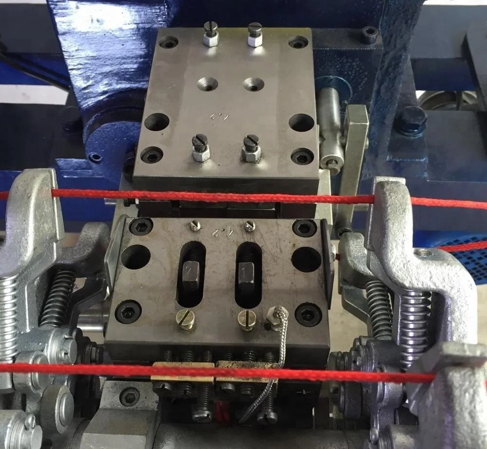 tipping machine for paper bag cord