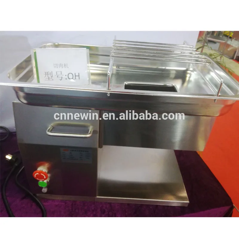 Table top Commercial Fresh Cow Meat Cutting machine Slicer