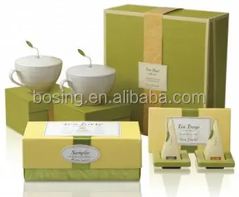 Чай бумажная коробка