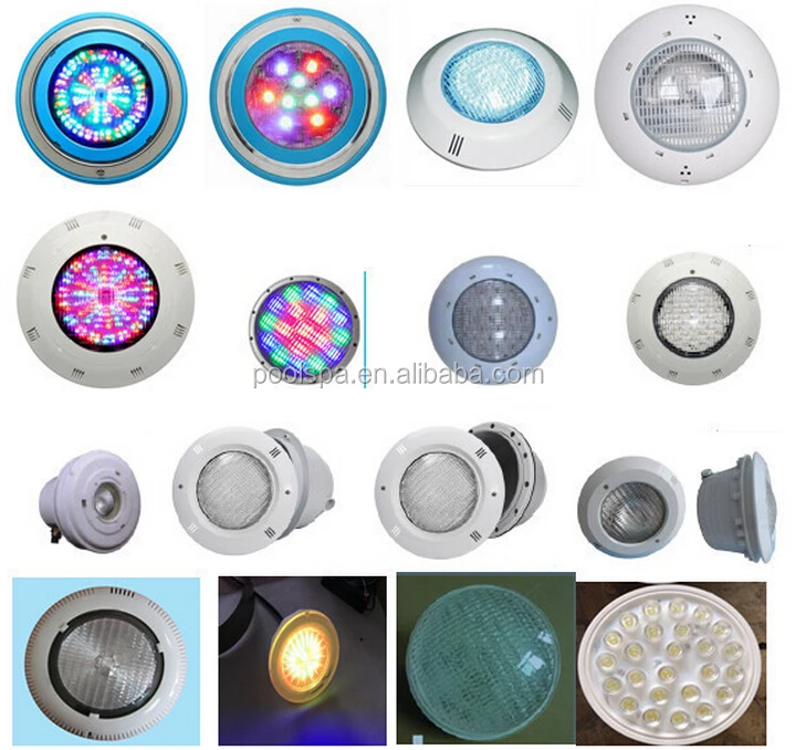 Energy-efficient pool lights ABS/stainless Steel IP68 30W RGB Swimming Pool light 12V Underwater LED pool