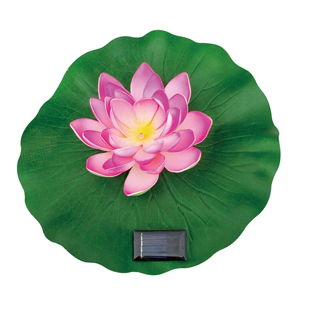 solar water-lily flower light CE&RoSH