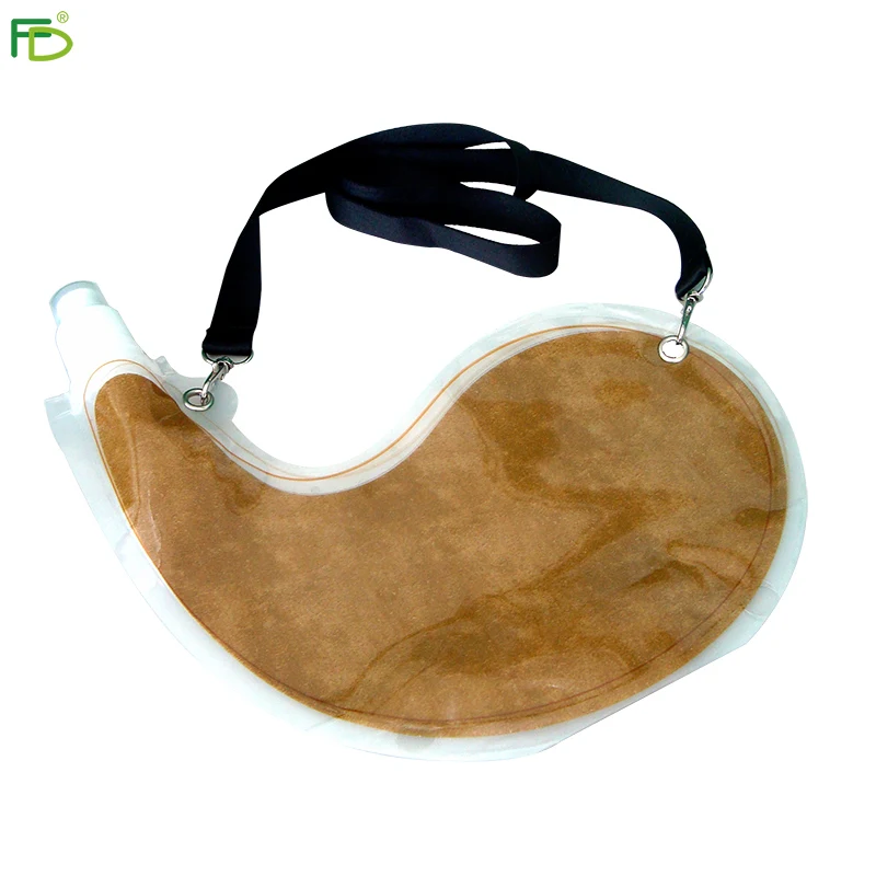 goat skin Plastic Bota bag for wine 2.2l water bottle