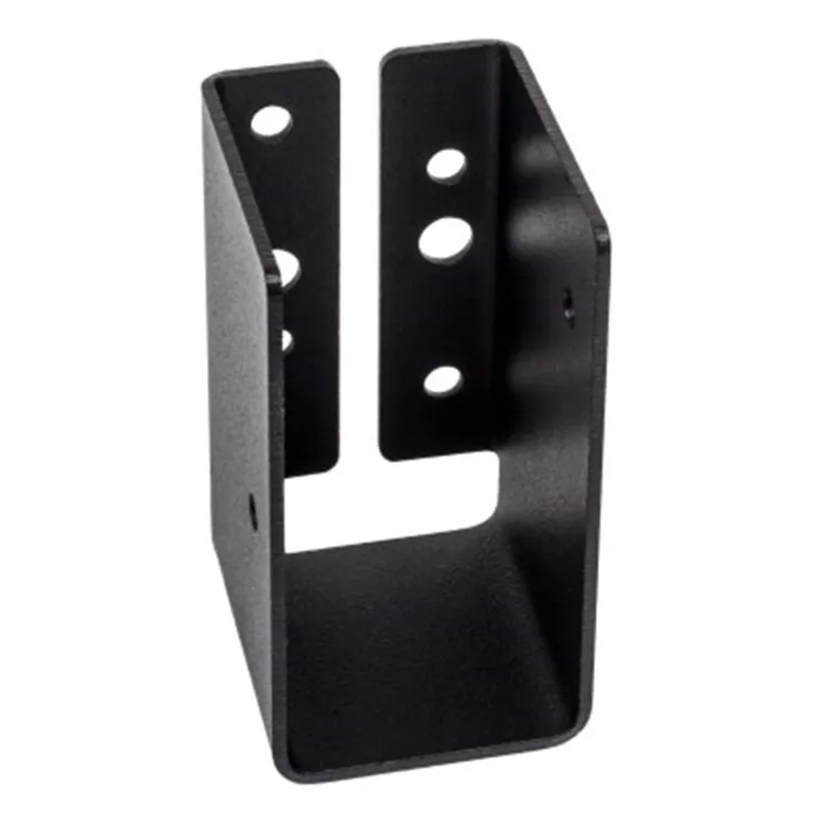 galvanized black heavy duty joist hanger 18 gauge