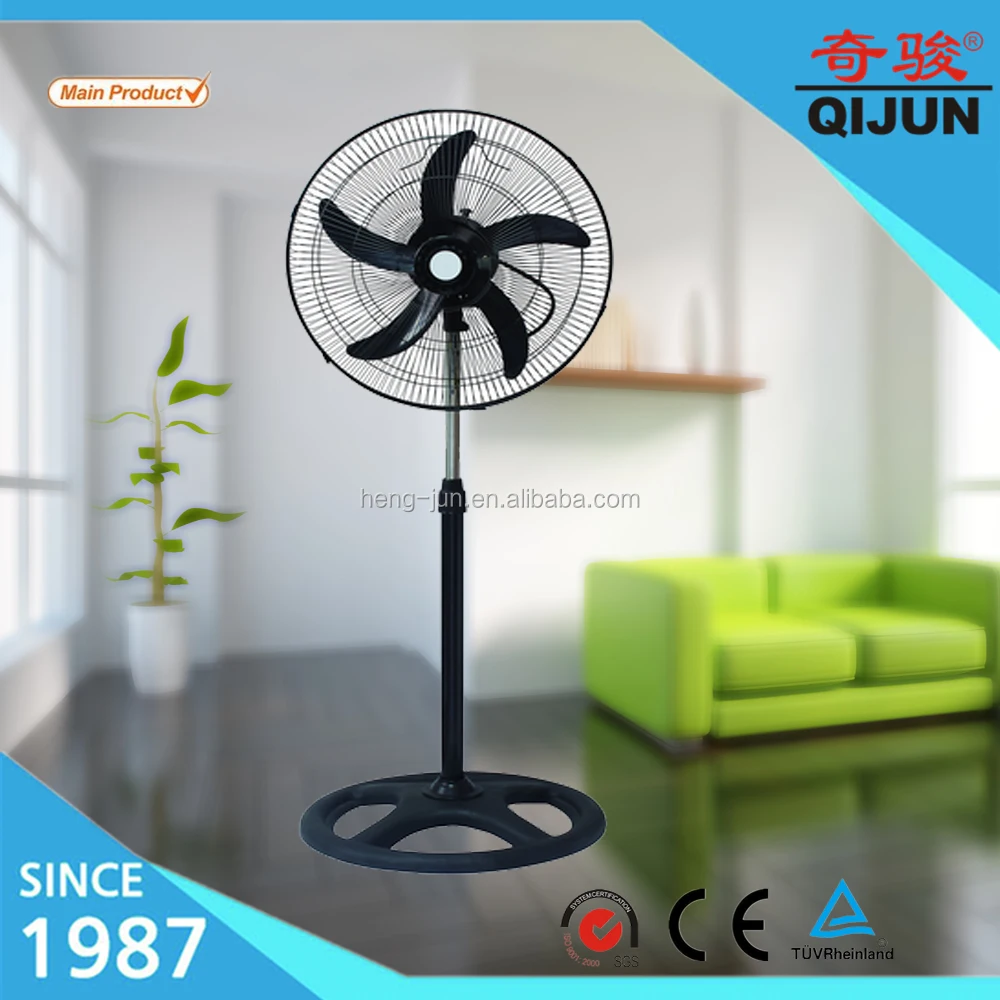 
18 inch hot sale electric industrial stand fan for wholesales pedestal fan specification for South America and Africa market 