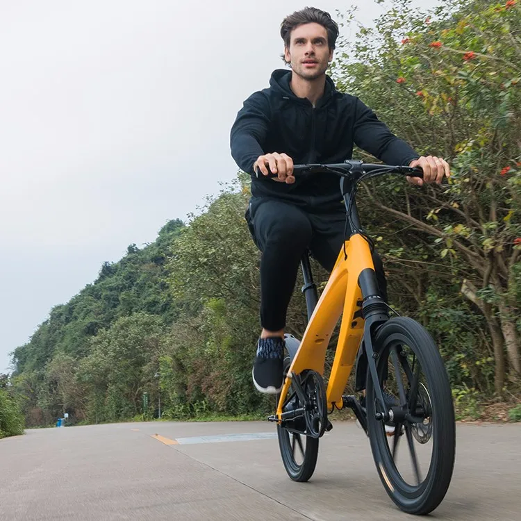 Boom Arrival!!! LEHE S1 Newest 20 Inches Front Suspension Urban Cityroad Electric Bicycle