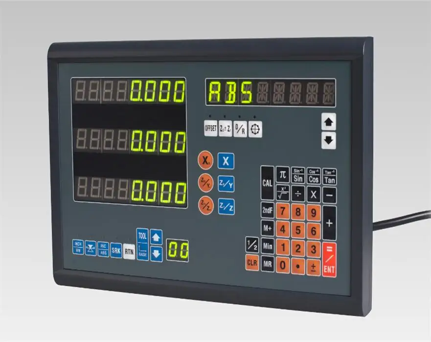 BiGa Three Axis DRO Kits Lathe Specified Digital Readout Display DRO Linear Scale