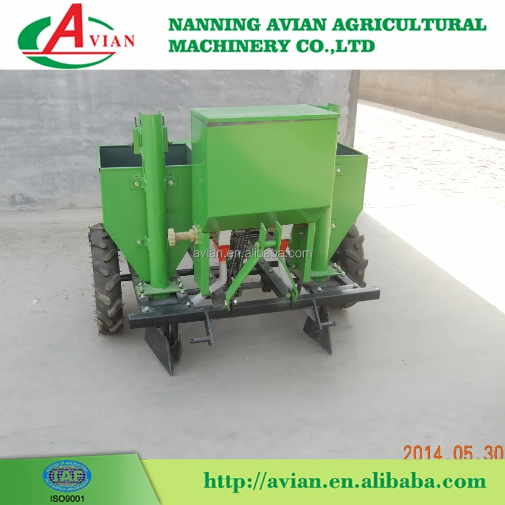 Double Rows Potato Planter Seeder / Garlic Planter Machine / Sweet Potato Planting Machine