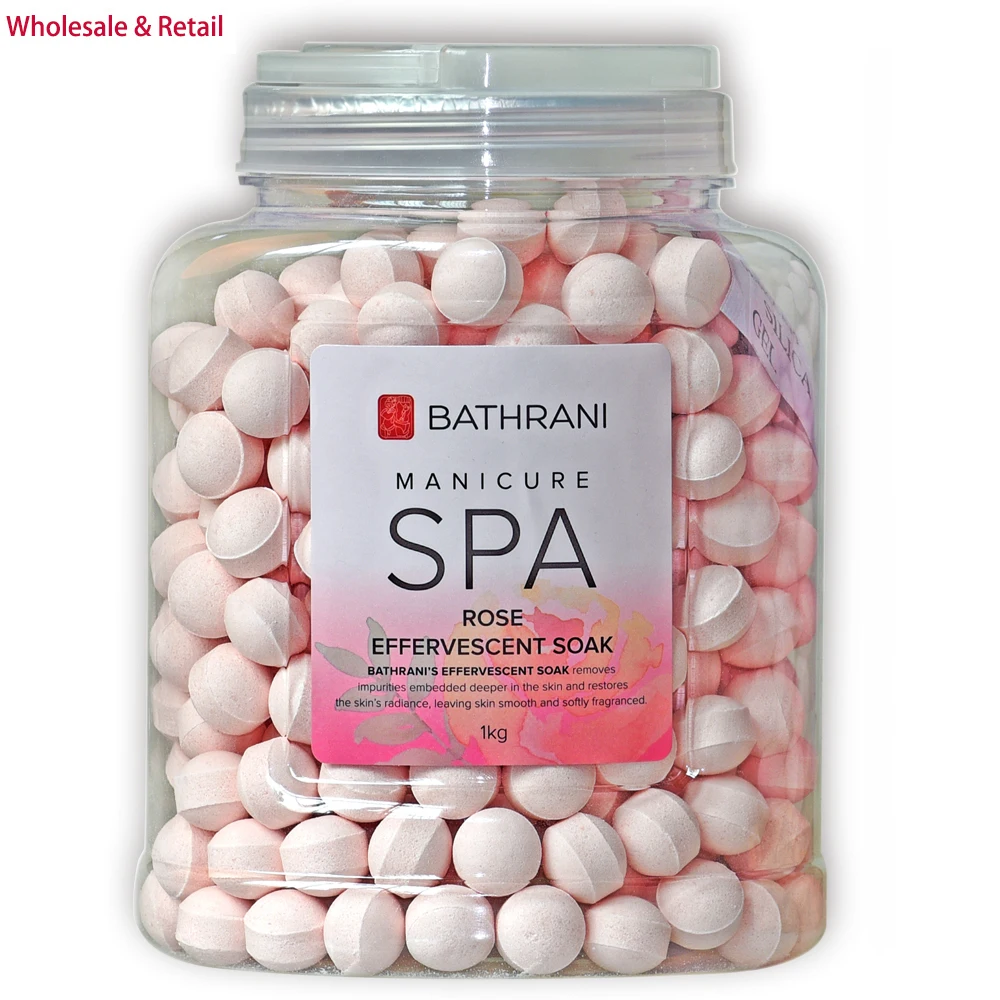 Hand & Foot Care Product Natural Fizzy Ball Effervescent Soak Mini Bath Bomb