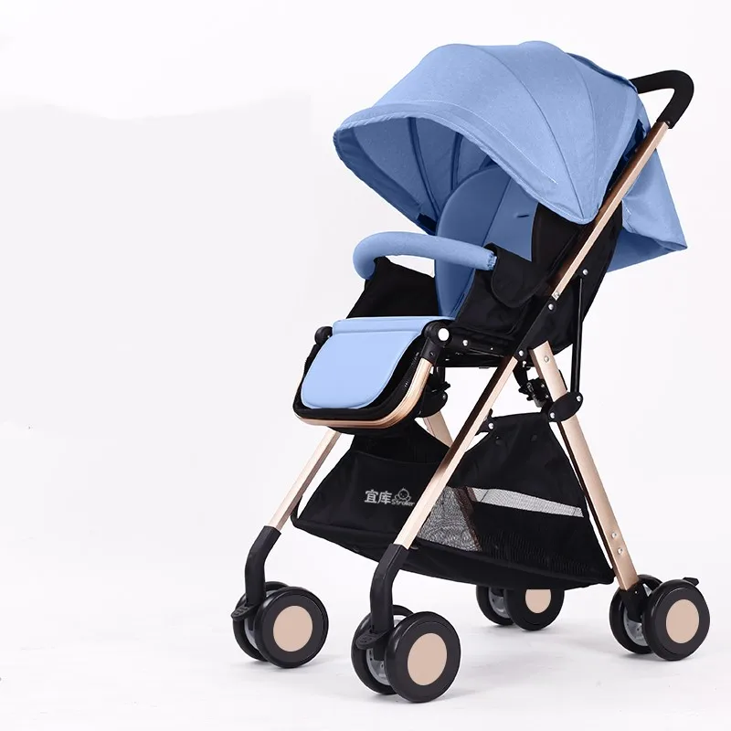 high landscape mother baby stroller foldable baby carriage