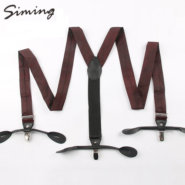 
 Модные дизайнерские дешевые классические мужские брюки эластичные подтяжки  