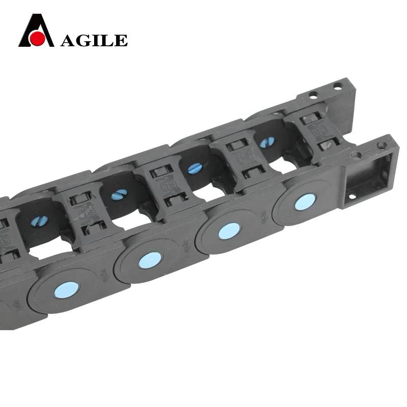 
25*38 MTK series open type reinforced nylon cable drag chain 