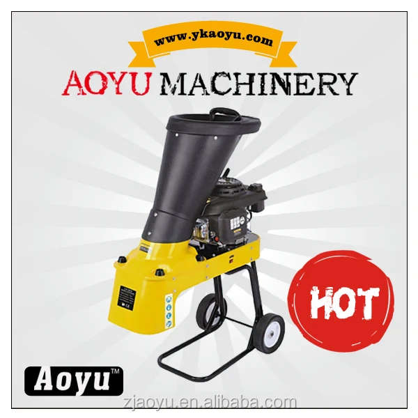 
5HP Gasoline electric start wood leaf chipper shredder 