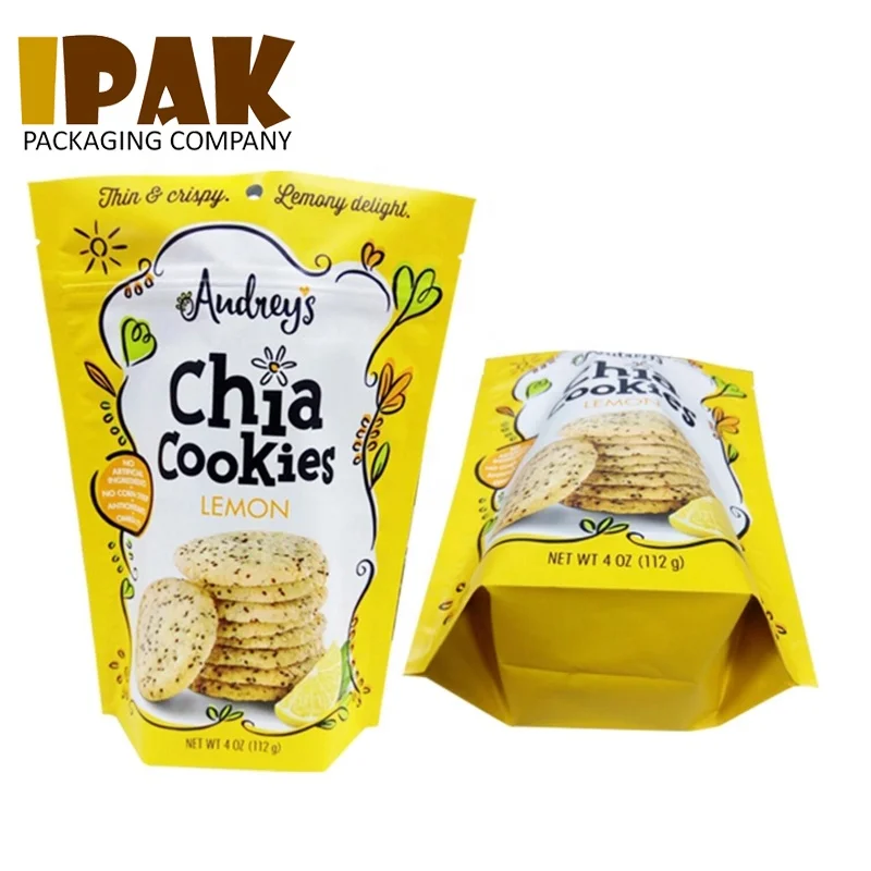 Custom Printed Potato Chips Packaging Bag Banana Chips Packaging
