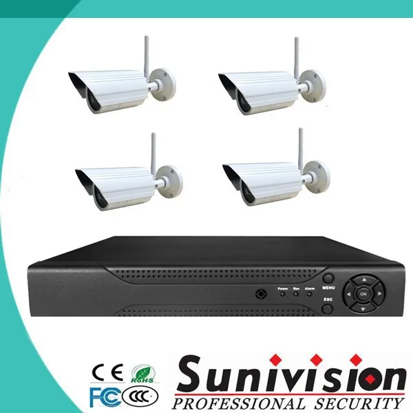 видеонаблюдения 4ch сетевой видеорегистратор комплект безопасности беспроводной комплект поставки камеры