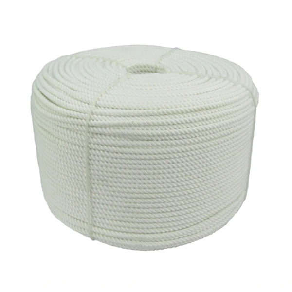 3 strand twisted 5mm kuralon rope for fishing net