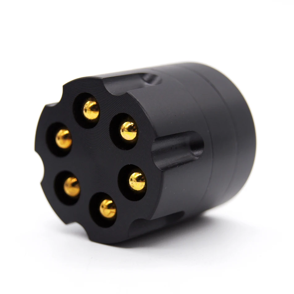 GZ310093B Mini bullet 30mm 40mm 50mm rainbow Metal cigarette Zinc Alloy Tobacco herb Grinder