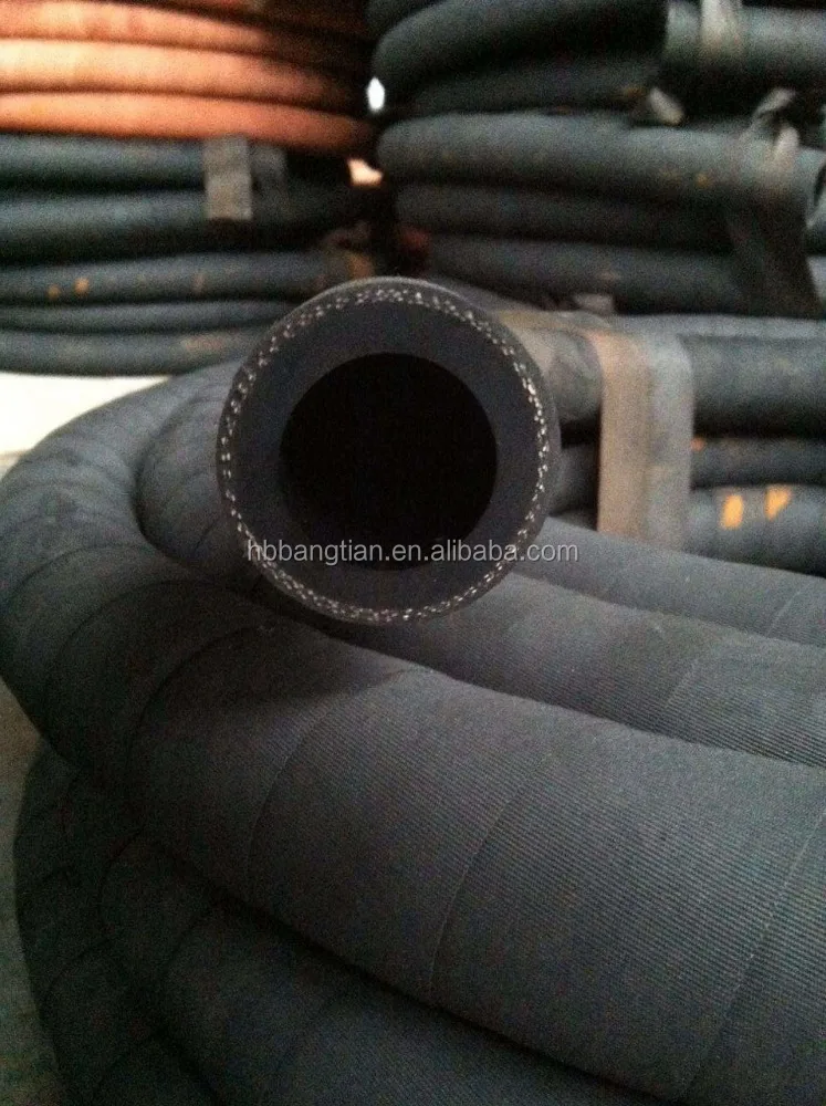 Farm irrigation rubber hose Industrial air water hose fiber cord reinforced rubber hose for water air