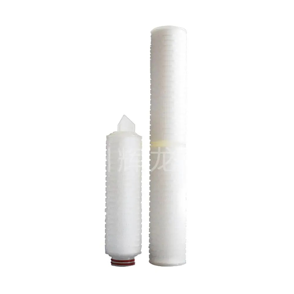 10 inch 0.2 micron pleated water filter cartridge