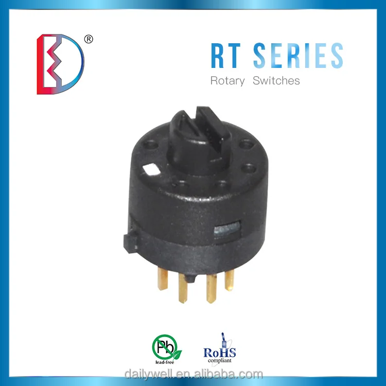 
Max 8 positions Rotary Switches 