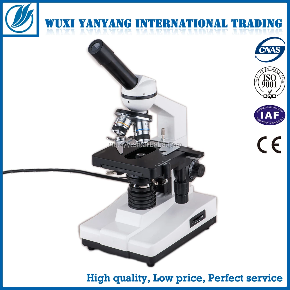 digital biological monocular/binocular microscope price with lcd/led screen