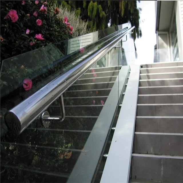 Decorative Modern Stone Stair Glass Stair Railing/Stair Barrier