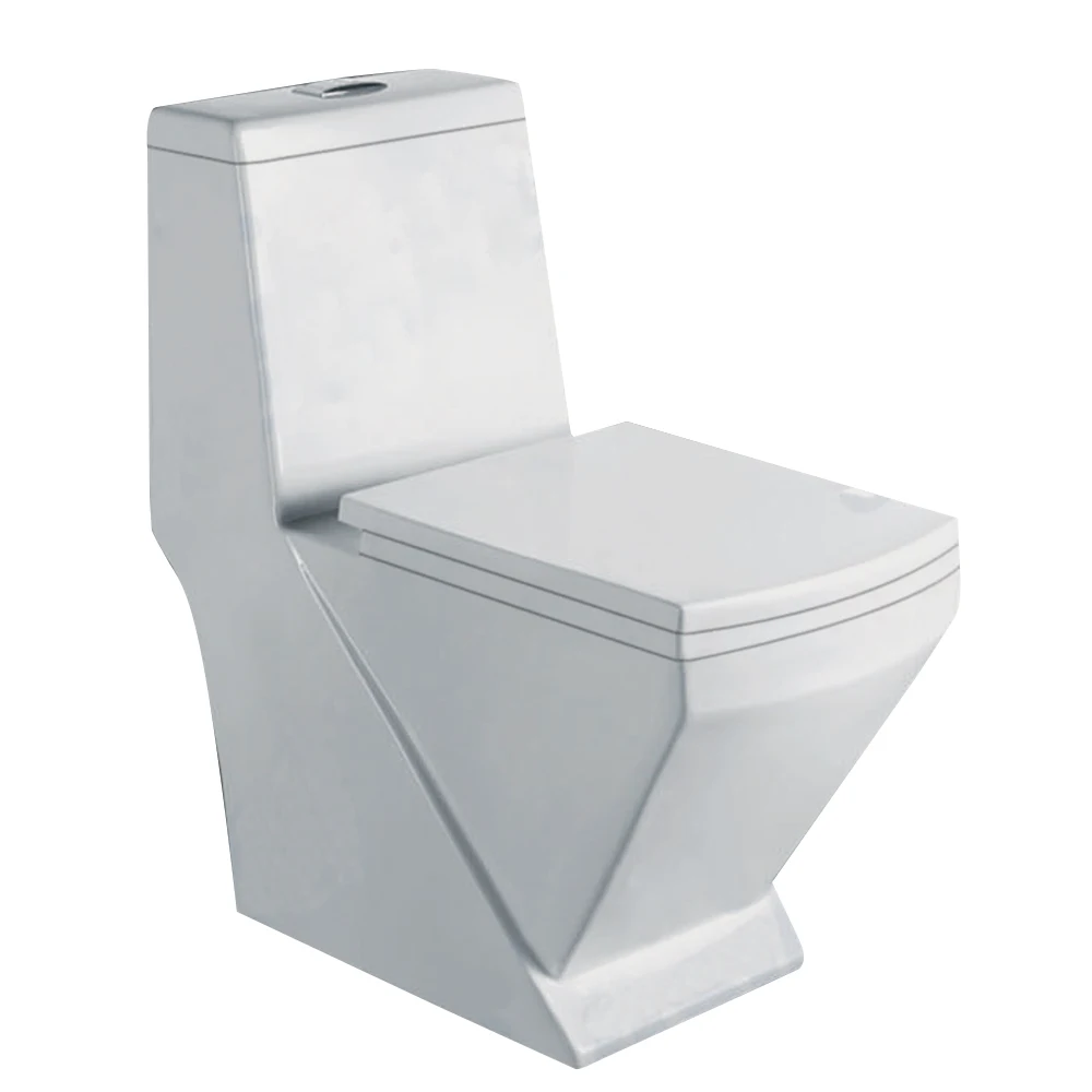 Foshan modern style washdown one piece toilet bowl for luxury hotel for home ues wc toilet