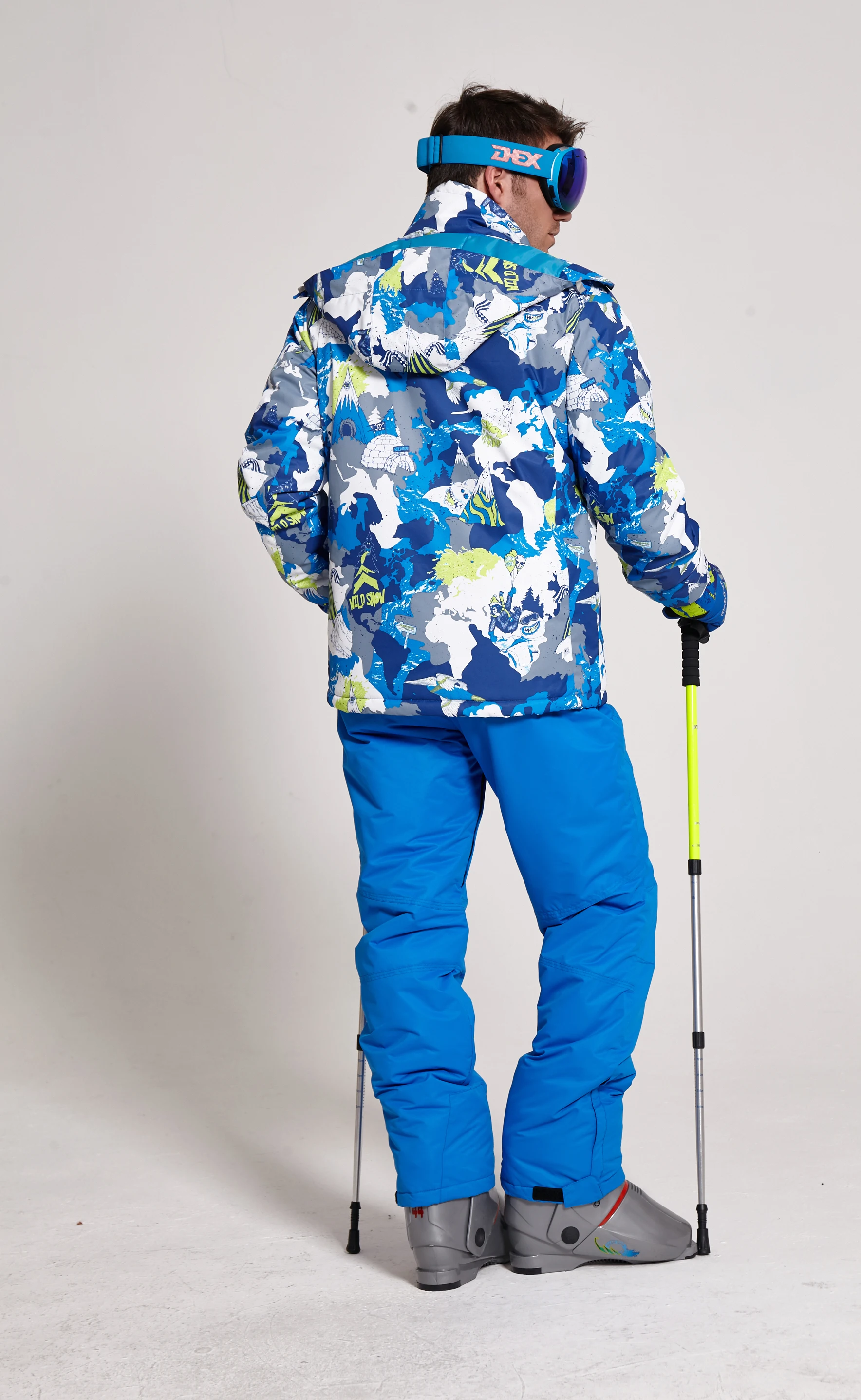 
Mens Ski Jacket Waterproof Outdoor Snowboard Clothes 