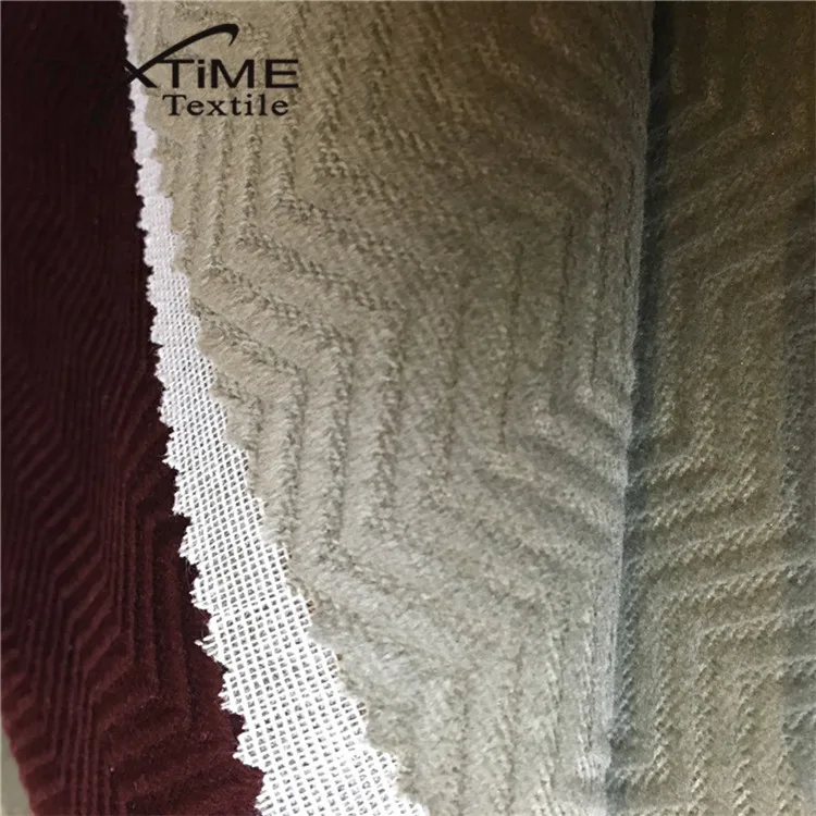 Hot Sale Crushed / Burnout Velvet Fabric Used For Shoes ,Bags ,Accessories