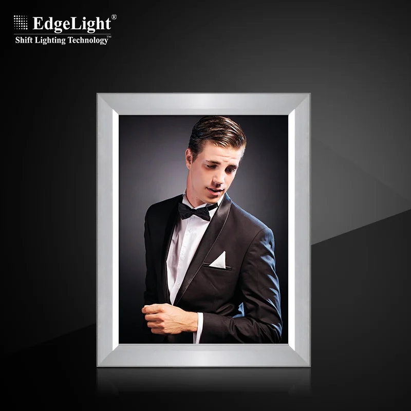 
custom aluminum slim light box with factory price 