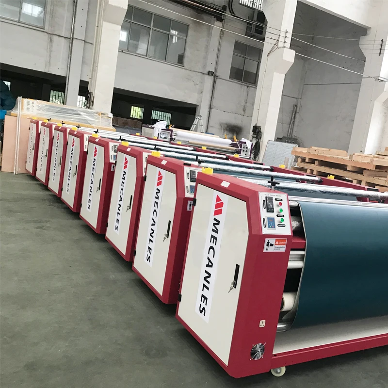 
1.7m multifunctional roll to roll heat press with flat working table and conveyor belt for both roll fabric and cut sheet 