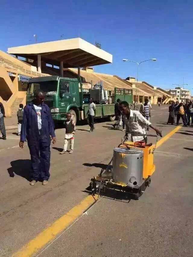 Термопластичный идущий сзади машина для Разметки Дорог (FHX-36)