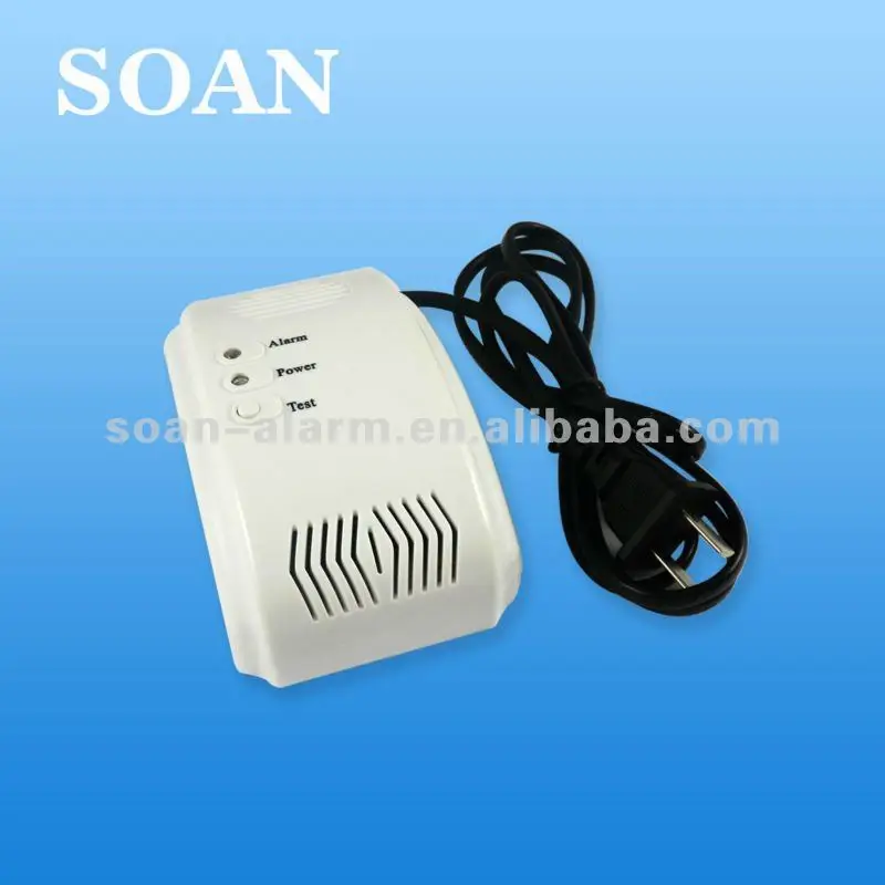 security wireless gas leakage gas sensor gas leak sensor work with alarm/valve sensor